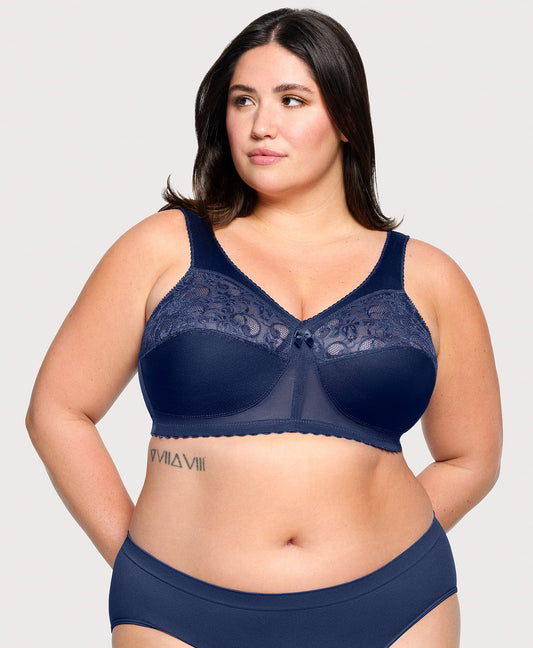 MagicLift Original Support Bra Blue | Ashley Stewart
