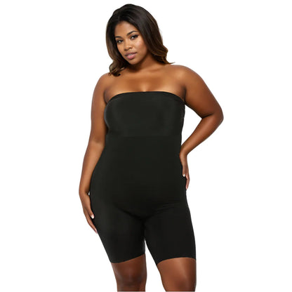 InstantFigure Bandeau Shapewear Bodyshorts Black | Ashley Stewart