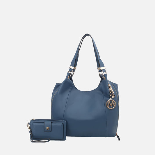 Calina Shoulder Bag Beige | Ashley Stewart